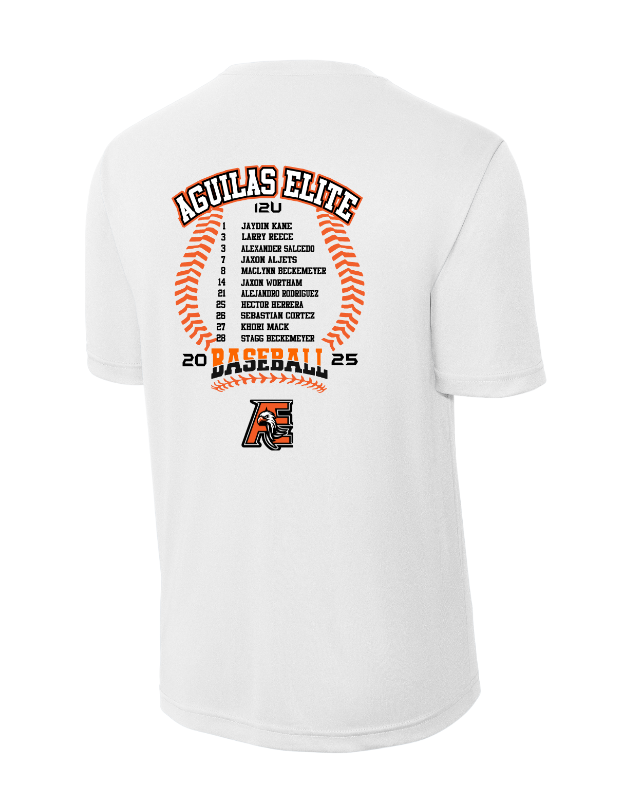 Aguilas Elite - Performance Tee- White