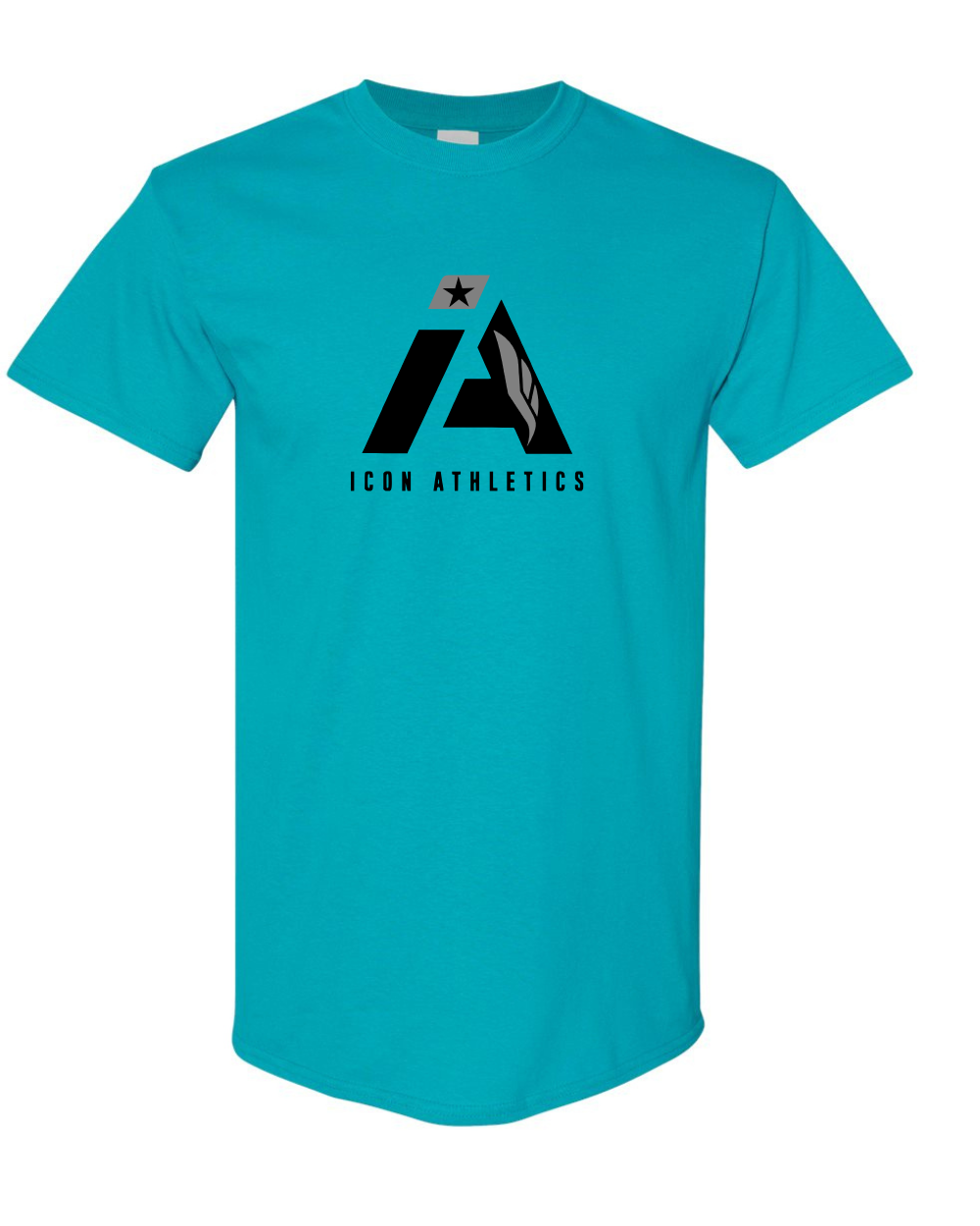 Icon Athletics- Iconic Cotton Tee- Teal