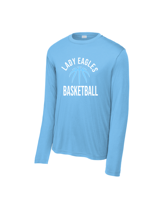 McNair Jr. High - Lady Eagles Basketball Performance Long Sleeve