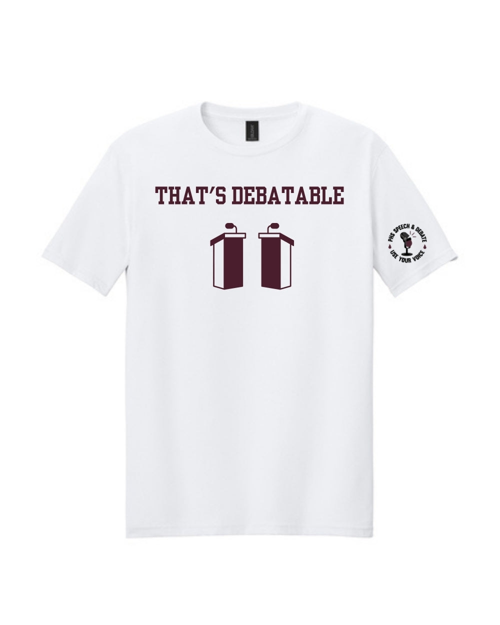 PHS Speech & Debate - That's Debatable Cotton Tee