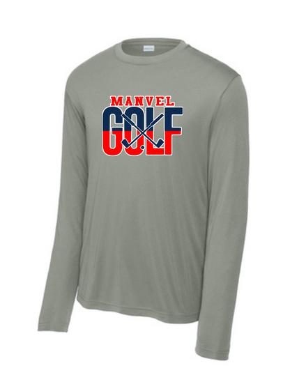 Manvel Golf - Manvel Golf Long Sleeve Performance Tee