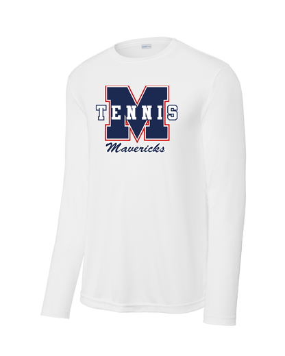 Manvel Tennis - Mavericks Tennis Long Sleeve Performance Tee