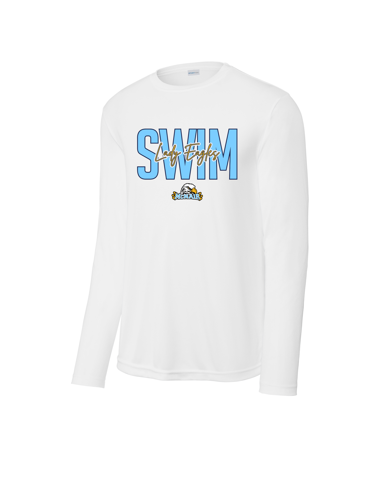 McNair Jr. High - Lady Eagles Swim Performance Long Sleeve