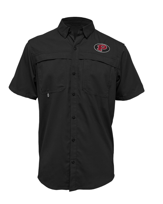 Pearland HS - Embroidered Logo Fishing Shirt
