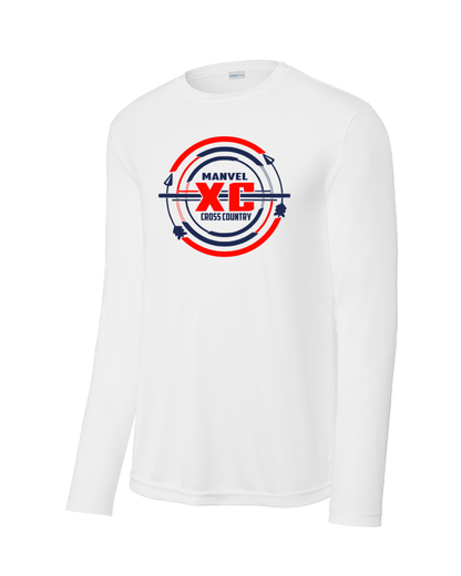 Manvel Cross Country- Manvel Cross Country  Long Sleeve Performance Tee
