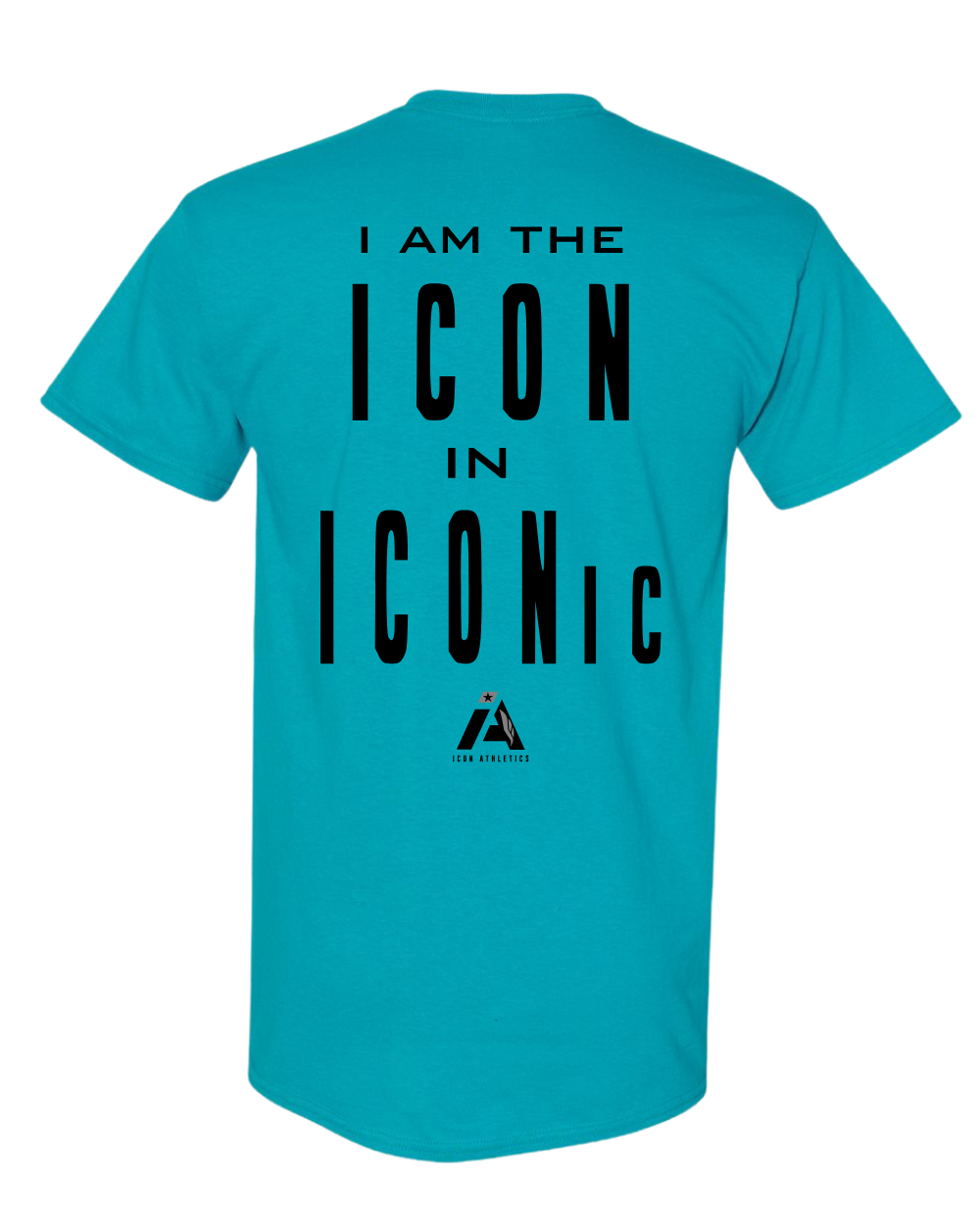 Icon Athletics- Iconic Cotton Tee- Teal