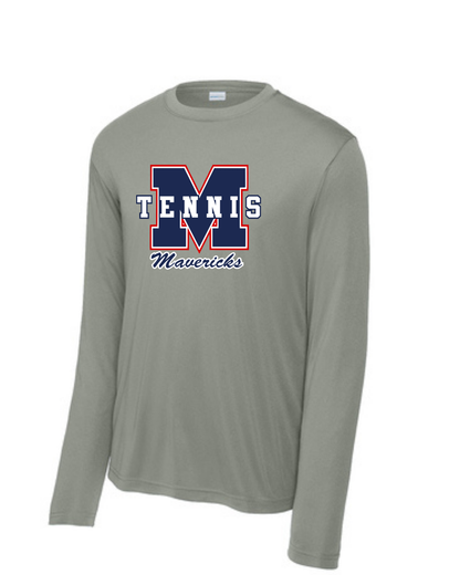 Manvel Tennis - Mavericks Tennis Long Sleeve Performance Tee