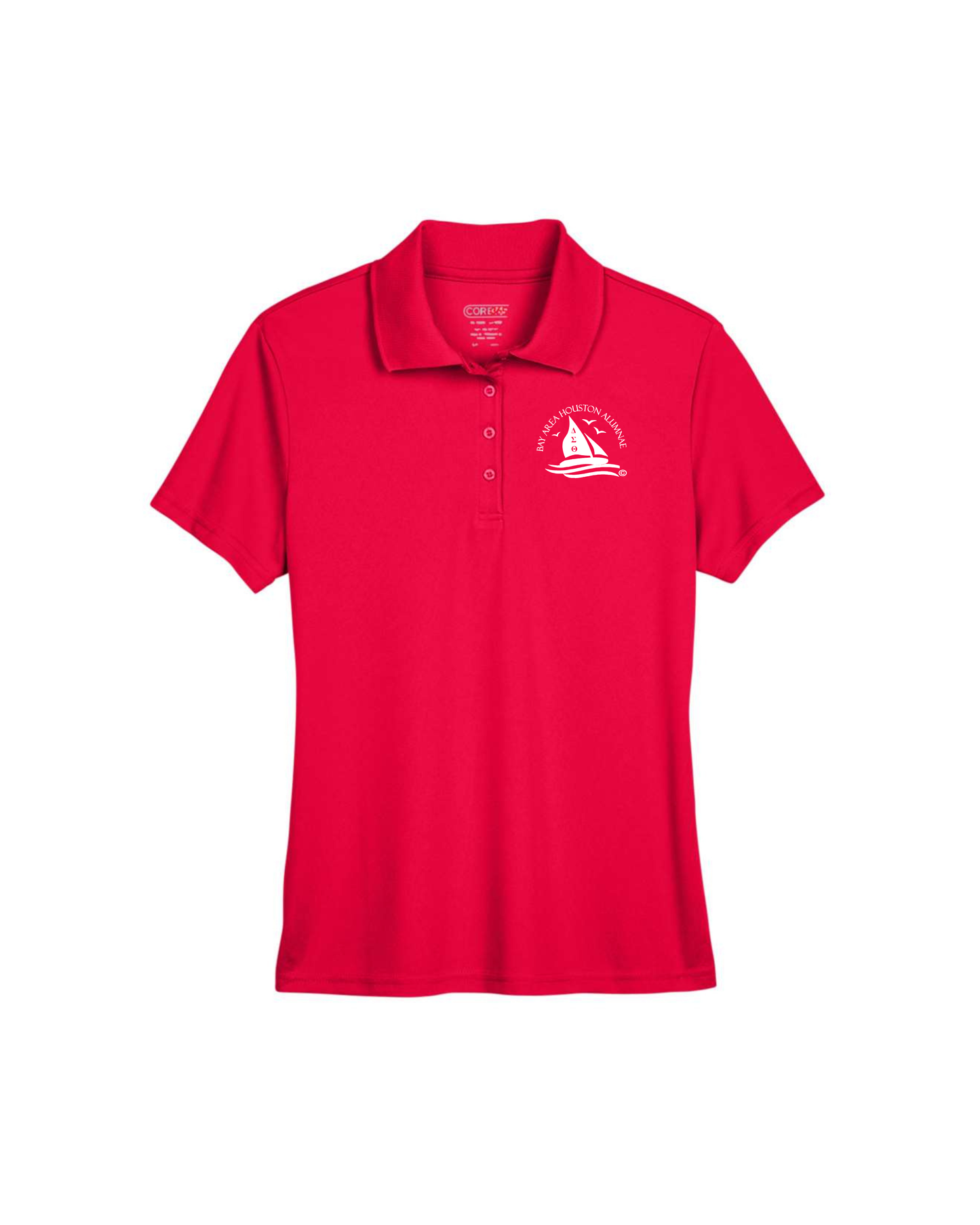 Bay Area Houston Alumnae - Embroidered Women's Performance Piqué Polo