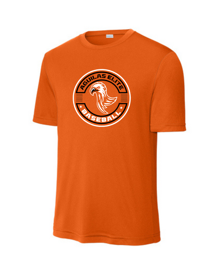 Aguilas Elite- Aguilas Baseball Performance Tee- Orange