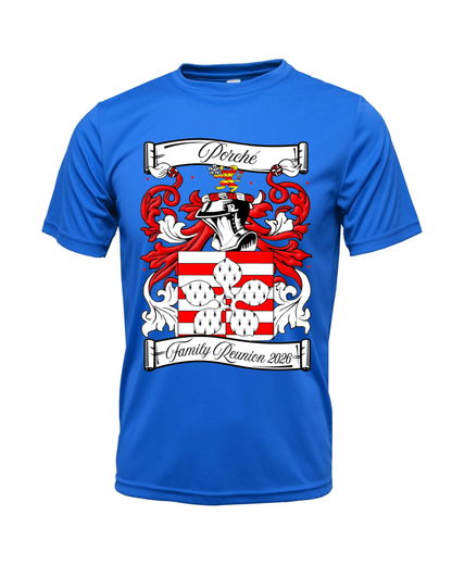 Porche Family Reunion- Mens Performance Crewneck Tee