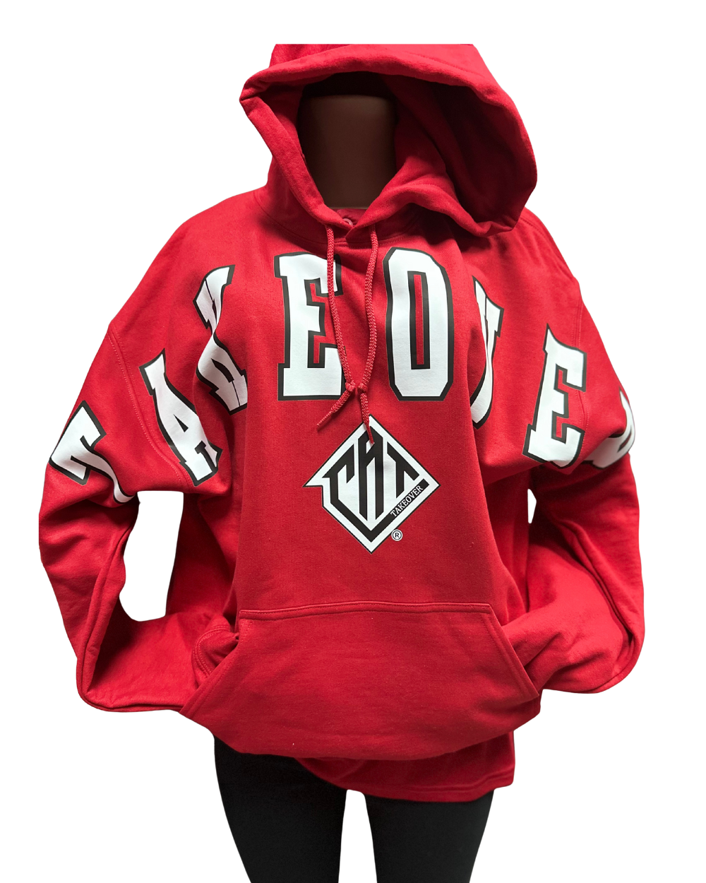 Sweatshirts - Oversized Custom  Print - Cotton Hoodie