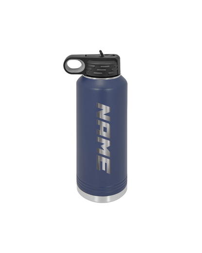 PTX - 32 oz Laser engraved Insulated Water Bottle -navy