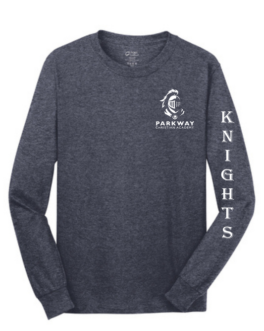 Parkway Christian Academy Navy Long Sleeve Shirt