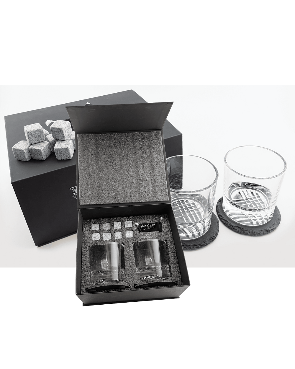 Gift-Personalized Engraved Whiskey Glass Set