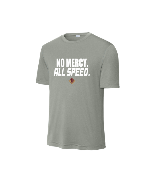 Cat Takeover - No Mercy. All Speed. Performance Short Sleeve Tee Shirt