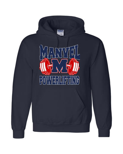 Manvel Powerlifting- Manvel Powerlifting Cotton blend Hoodie