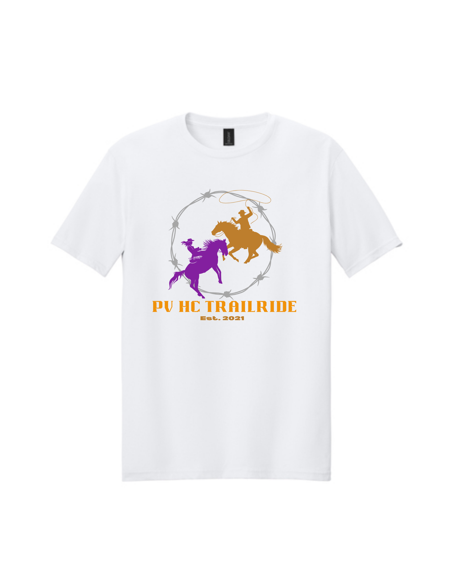 Prairie View Trail Riders - PV HC Trail Ride - Cotton Tee