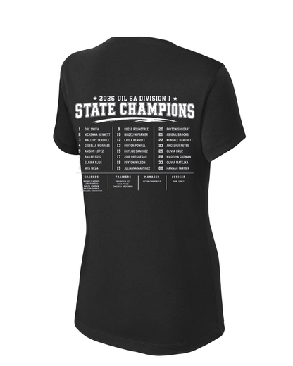 PHS Softball-State Championships Ladies Performance Short Sleeve Tee
