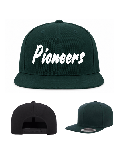 Pioneers Spiritwear- Embroidered Pioneers Classic Flat Bill Hat