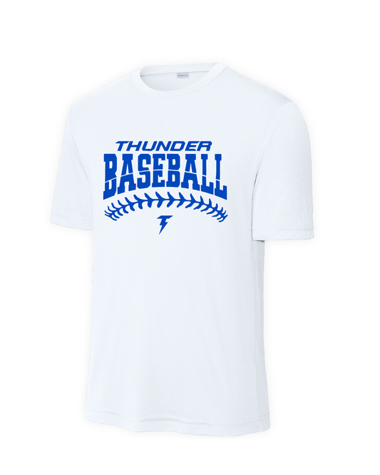 Thunder Baseball- Thunder Baseball Stitches Short Sleeve Performance Tee