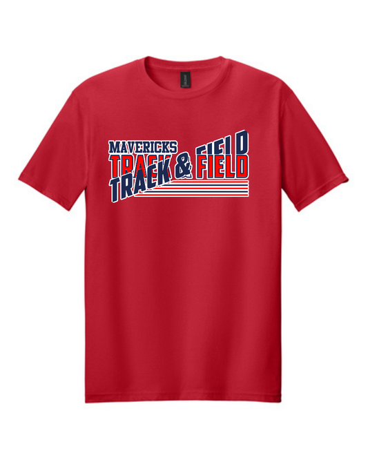 Manvel Track and Field- Mavericks Track and Field Cotton Tee