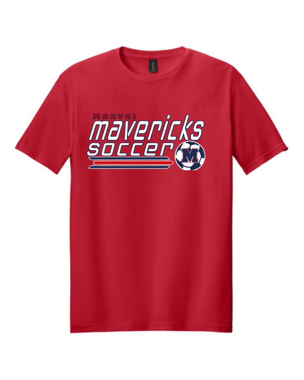 Manvel Soccer- Manvel Soccer Cotton Tee