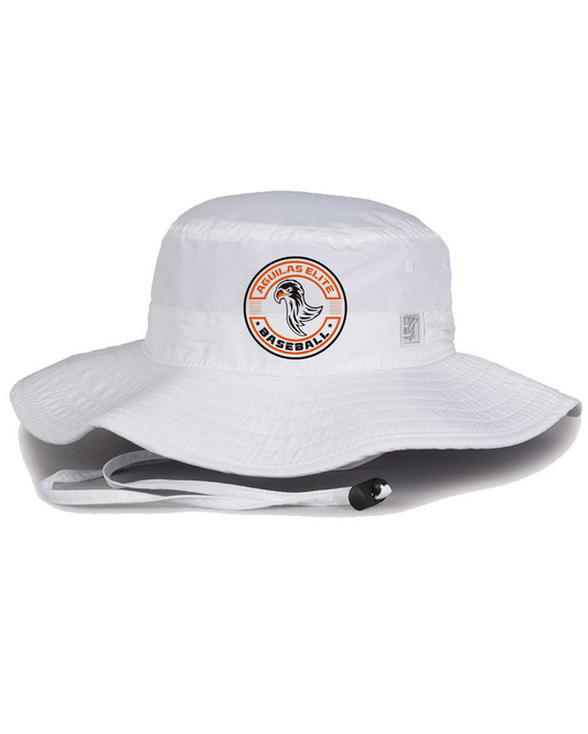 Aguilas Elite- Aguilas Baseball Embroidered Booney Hat- White