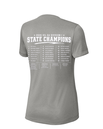 PHS Softball-State Championships Ladies Performance Short Sleeve Tee