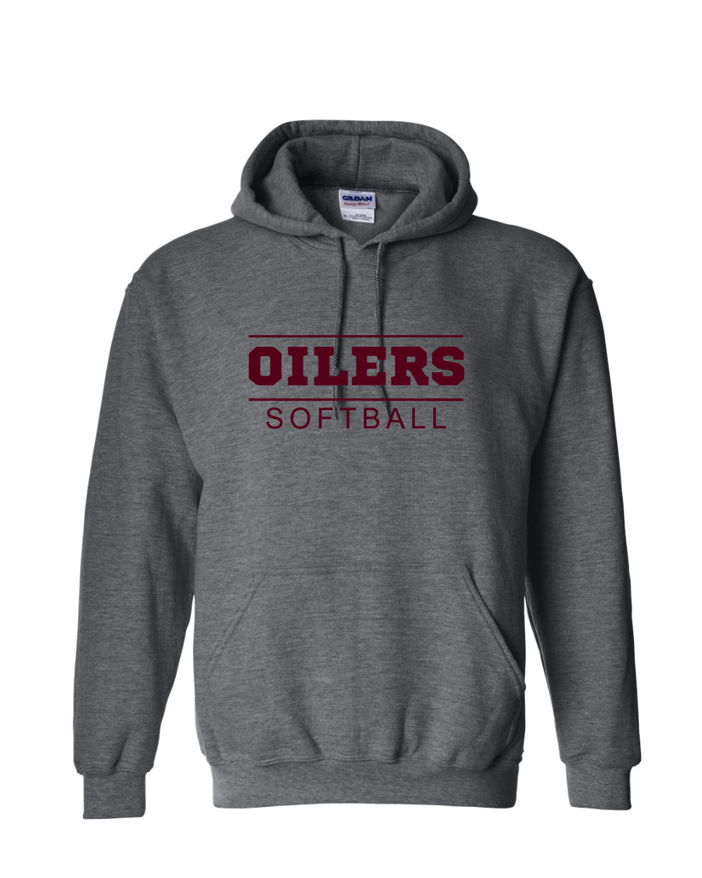 PHS Softball-Oiler Softball Cotton blend Hoodie