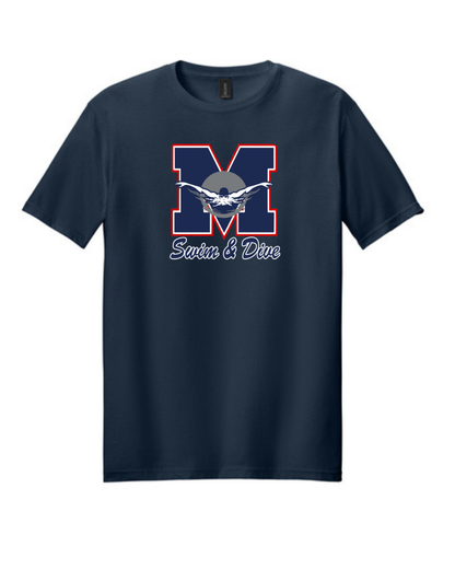 Manvel Swim & Dive- Mavericks Swim Cotton Tee