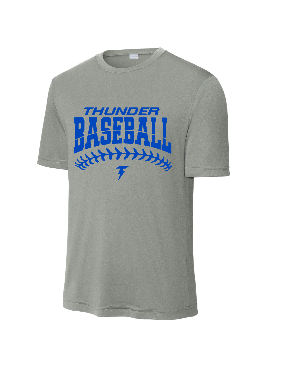 Thunder Baseball- Thunder Baseball Stitches Short Sleeve Performance Tee