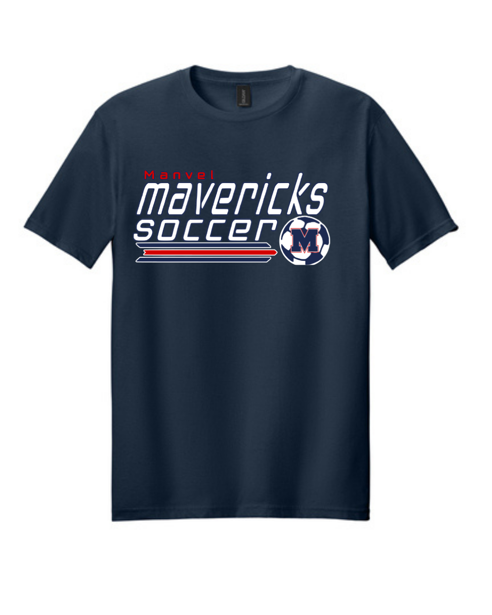 Manvel Soccer- Manvel Soccer Cotton Tee