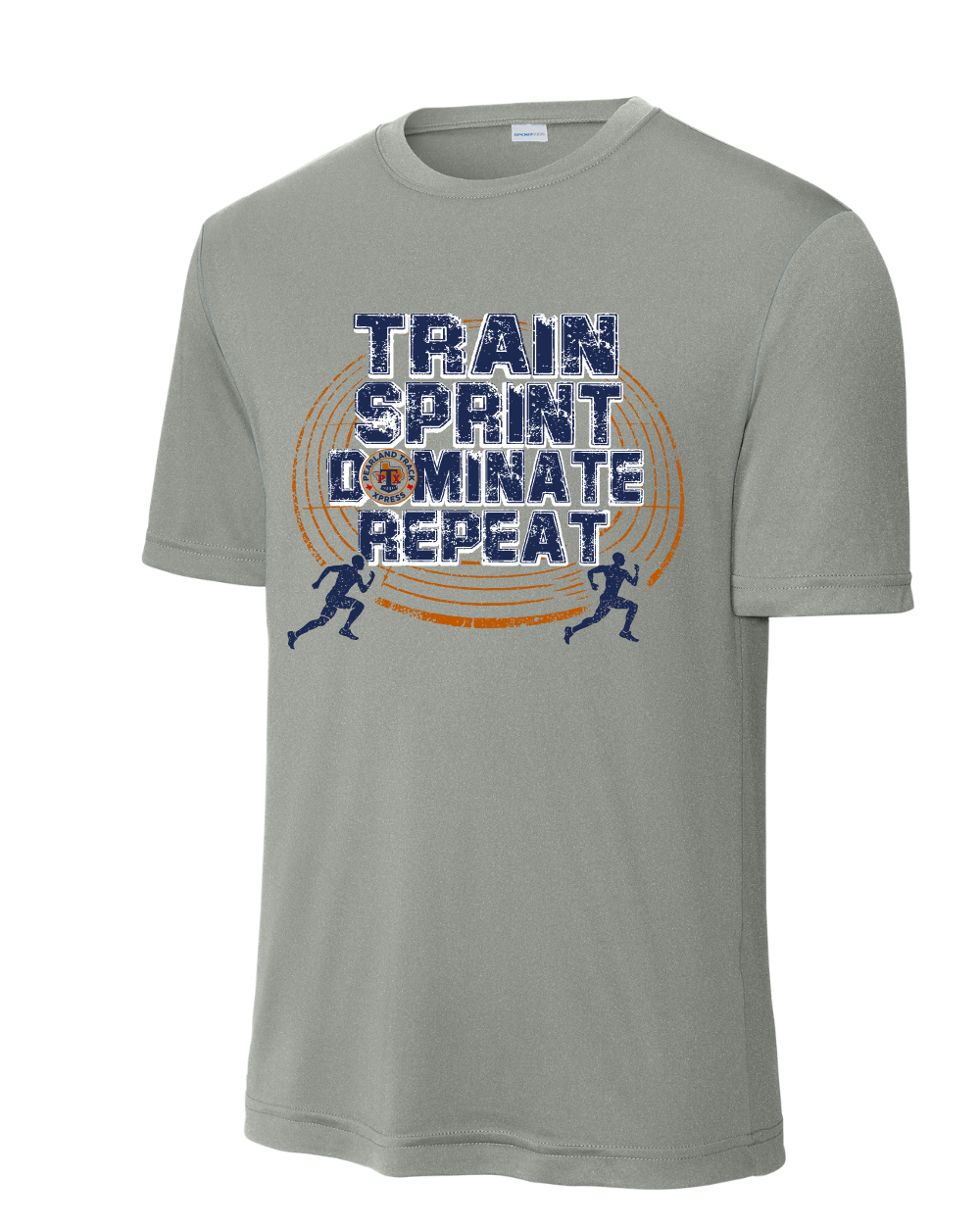 PTX - Train, Sprint, Dominate, Repeat. Performance Tee
