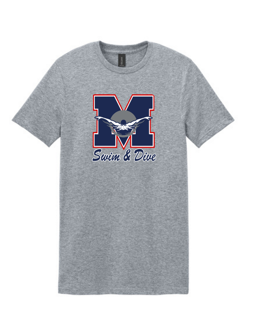 Manvel Swim & Dive- Mavericks Swim Cotton Tee