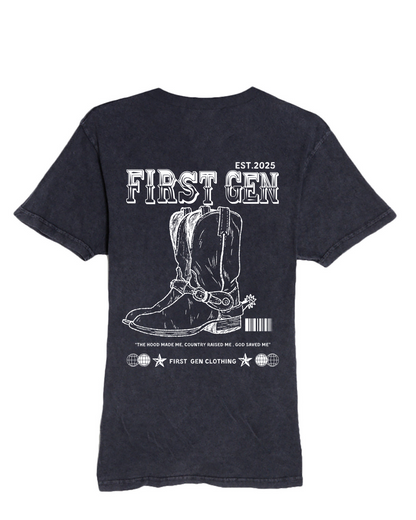 First Gen- First Gen Boots Vintage Tee