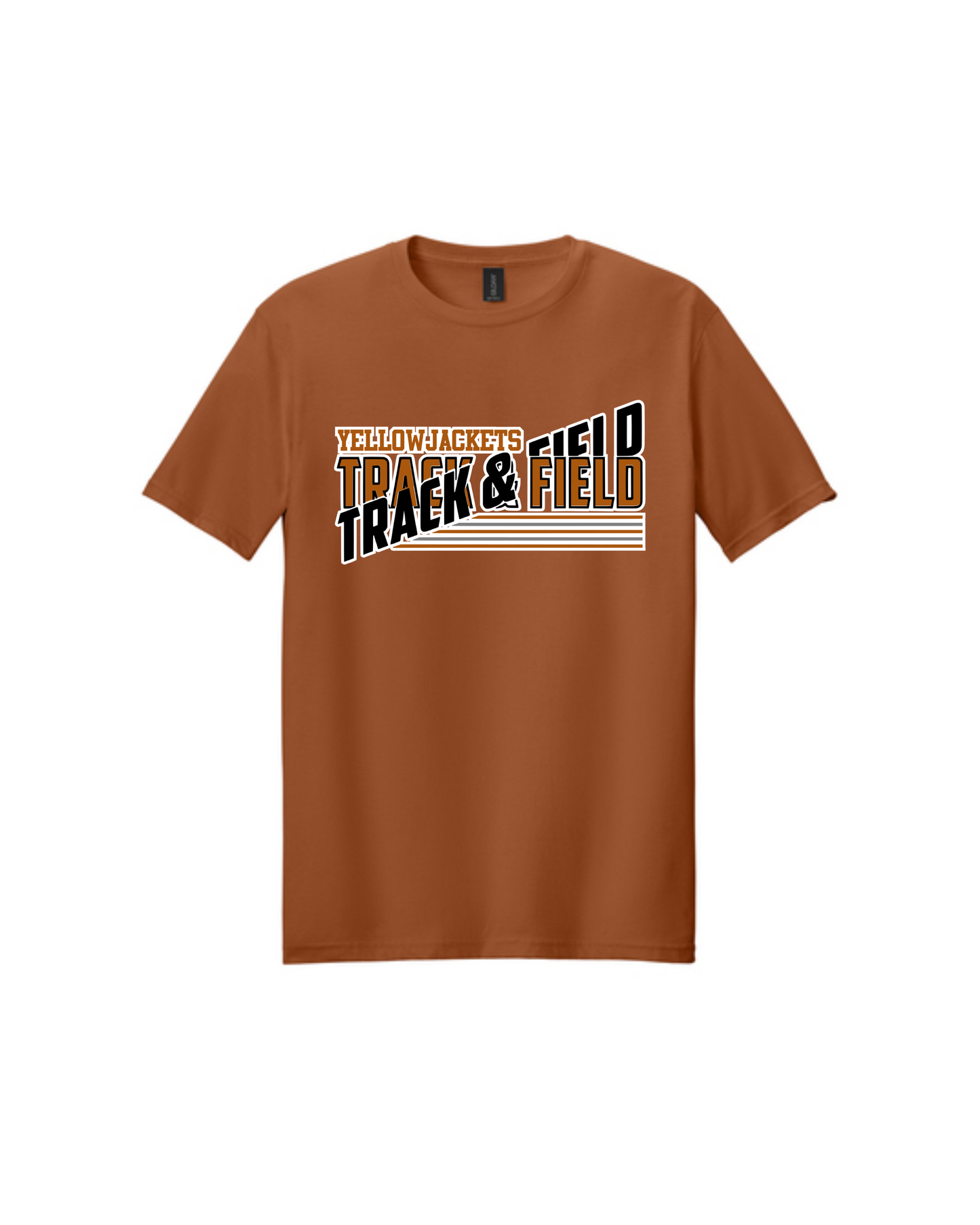 Alvin HS Track and Field- Track and Field Split Cotton Tee