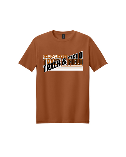 Alvin HS Track and Field- Track and Field Split Cotton Tee