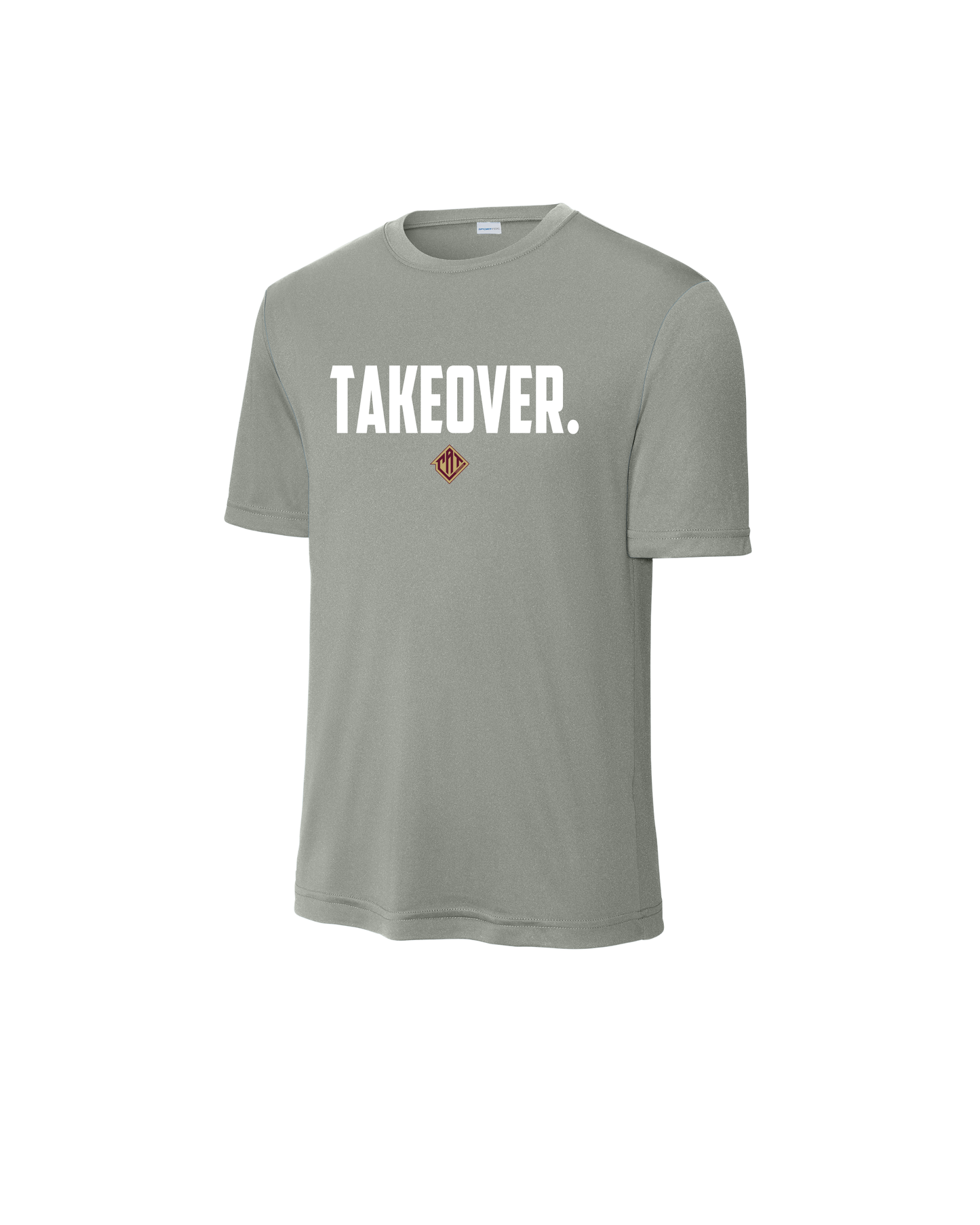 CAT Takeover- Performance Short Sleeve Tee- TAKEOVER CAT