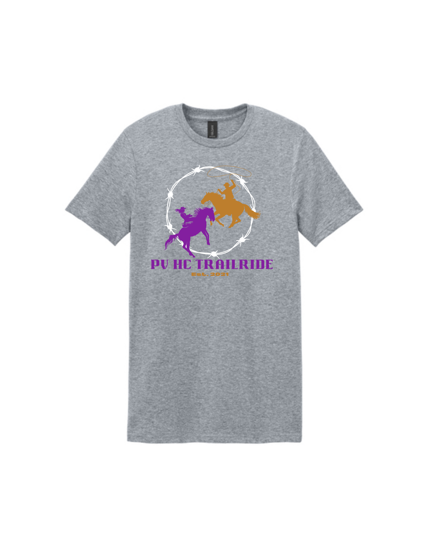 Prairie View Trail Riders - PV HC Trail Ride - Cotton Tee