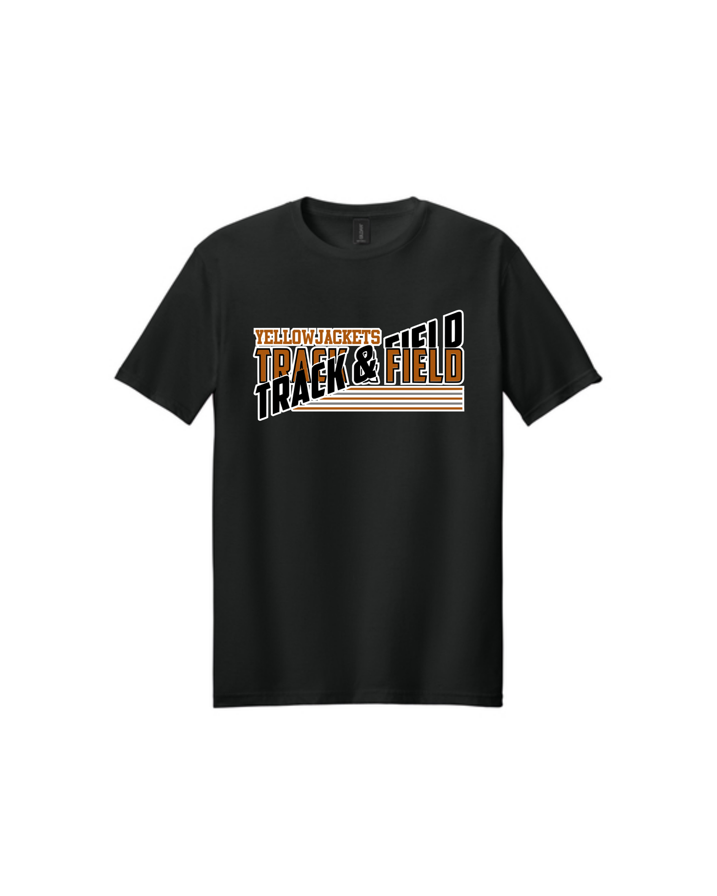 Alvin HS Track and Field- Track and Field Split Cotton Tee