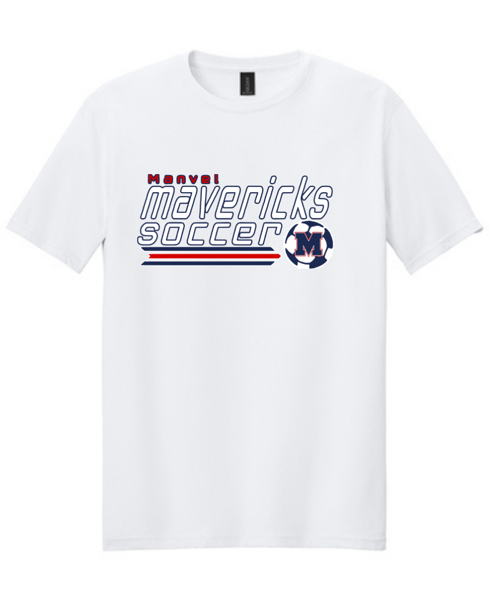 Manvel Soccer- Manvel Soccer Cotton Tee