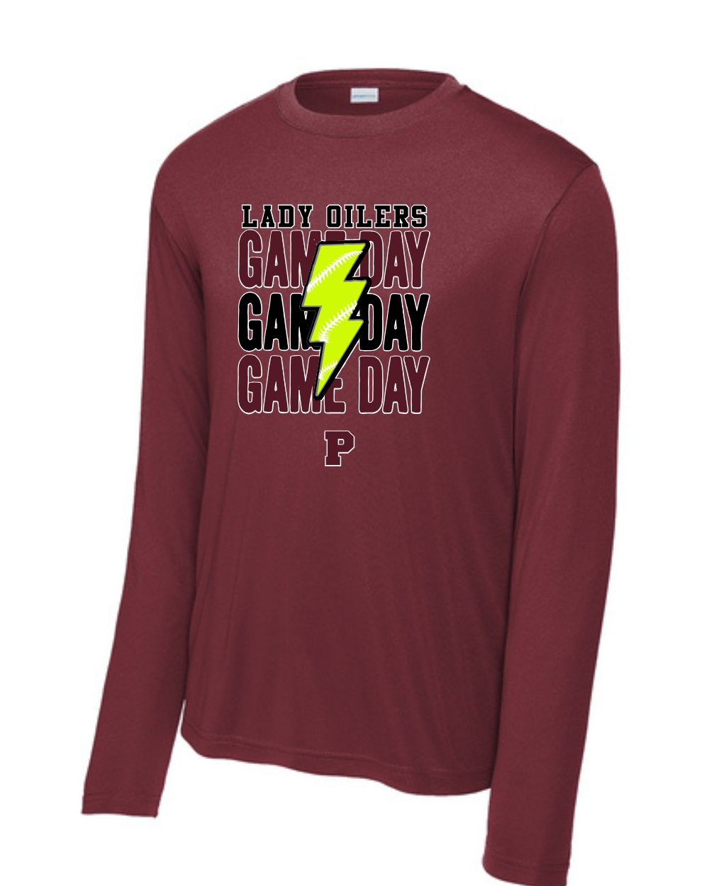 PHS Softball-Pearland Gameday Performance Long Sleeve Tee
