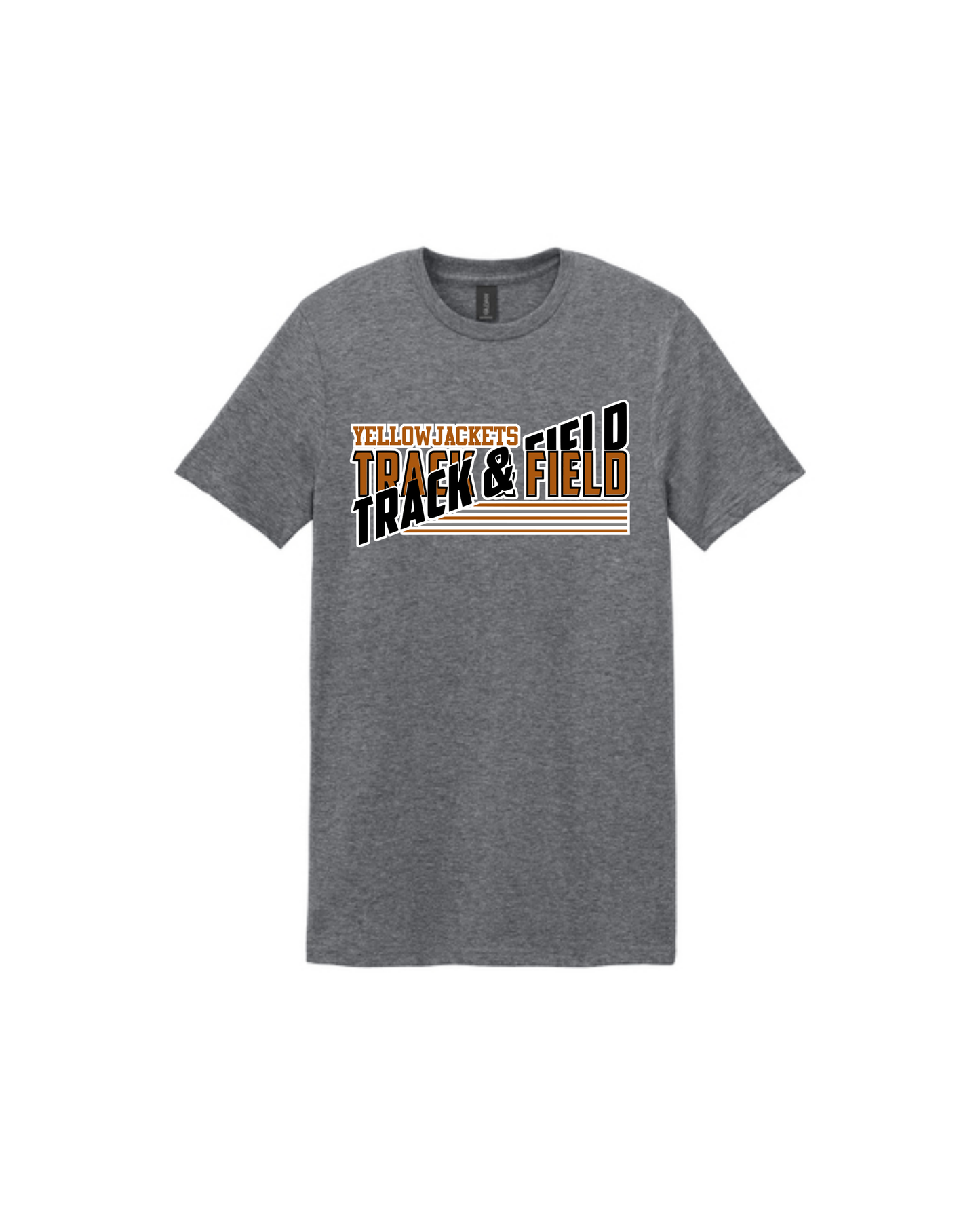 Alvin HS Track and Field- Track and Field Split Cotton Tee
