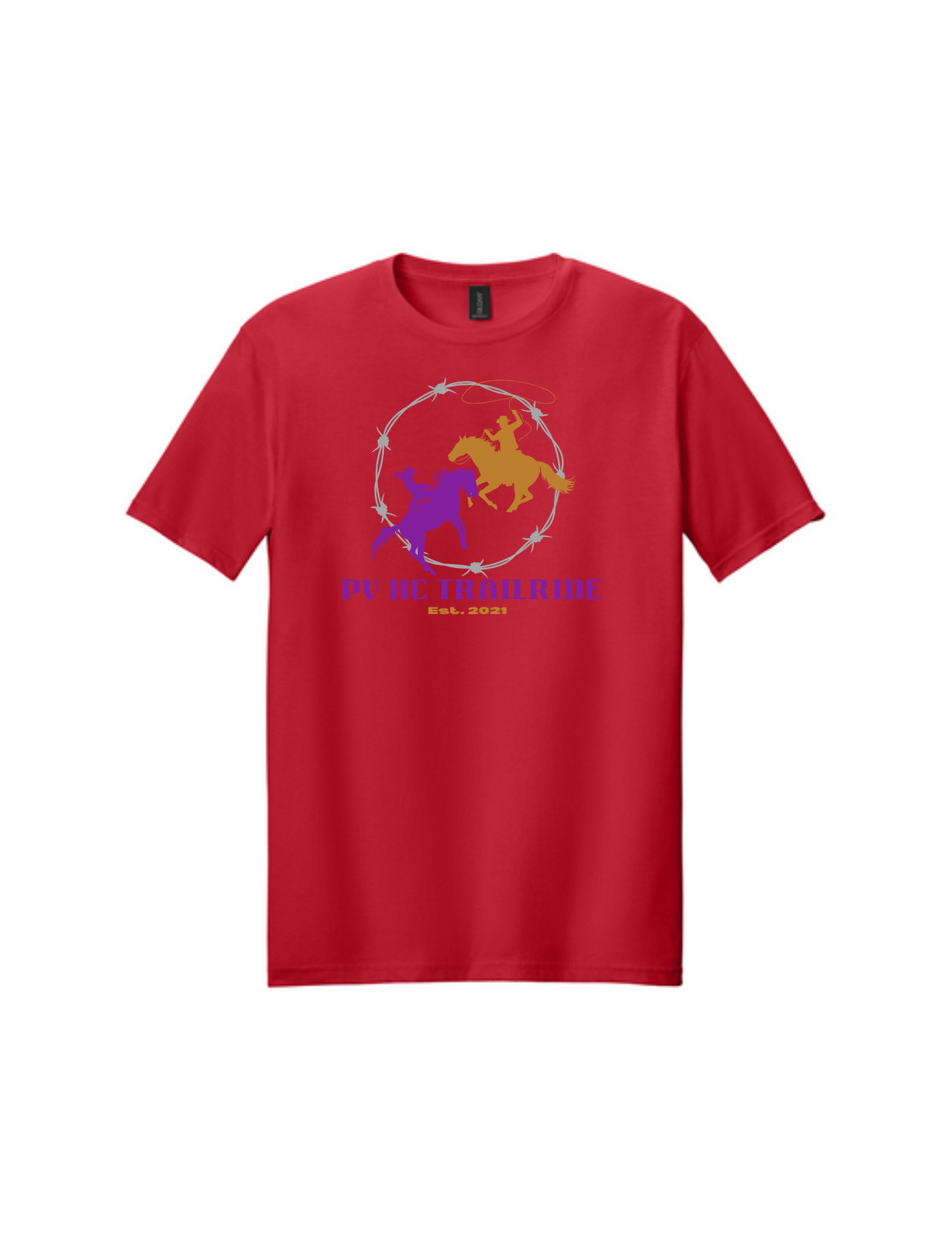 Prairie View Trail Riders - PV HC Trail Ride - Cotton Tee