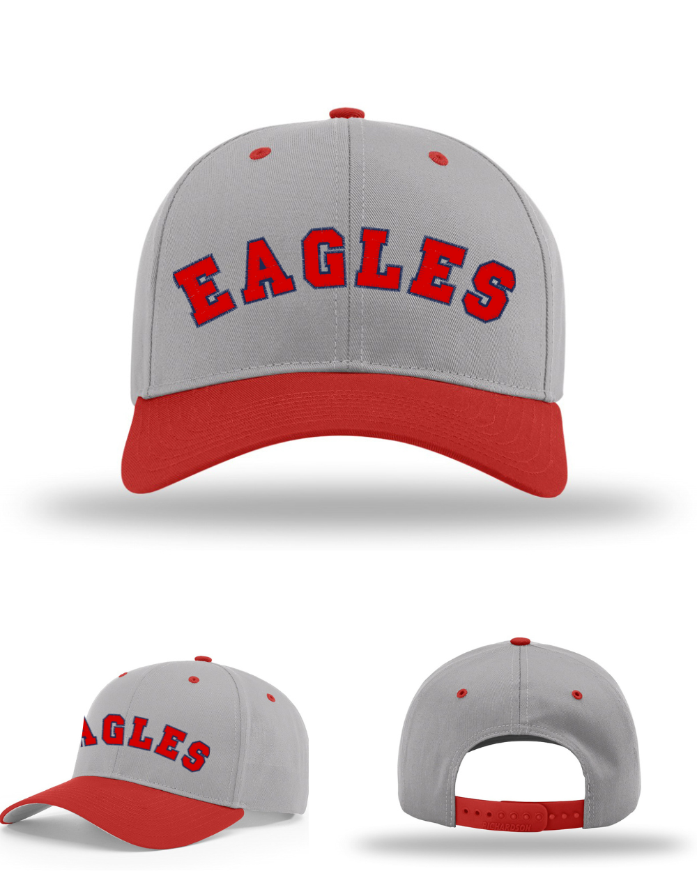 Dawson Baseball- 3D Eagles - Richardson 212 Trucker Hat
