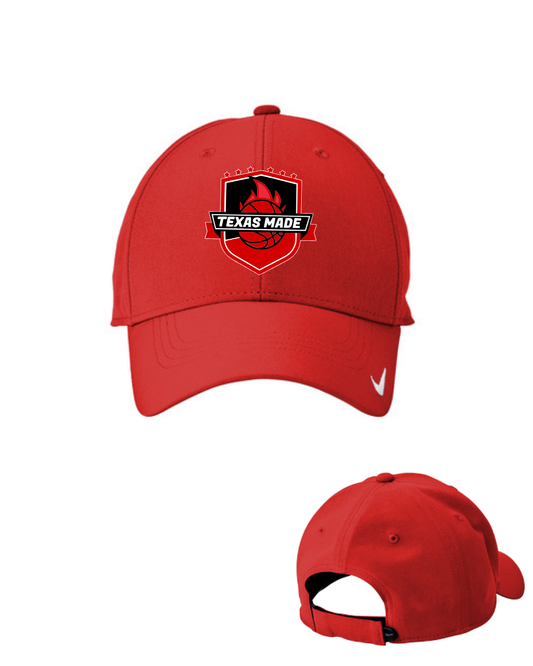 Texas Made-  Tx Made Logo Nike Hat- red