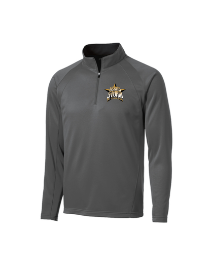 Texas Storm- Embroidered Fleece 1/4-Zip Pullover