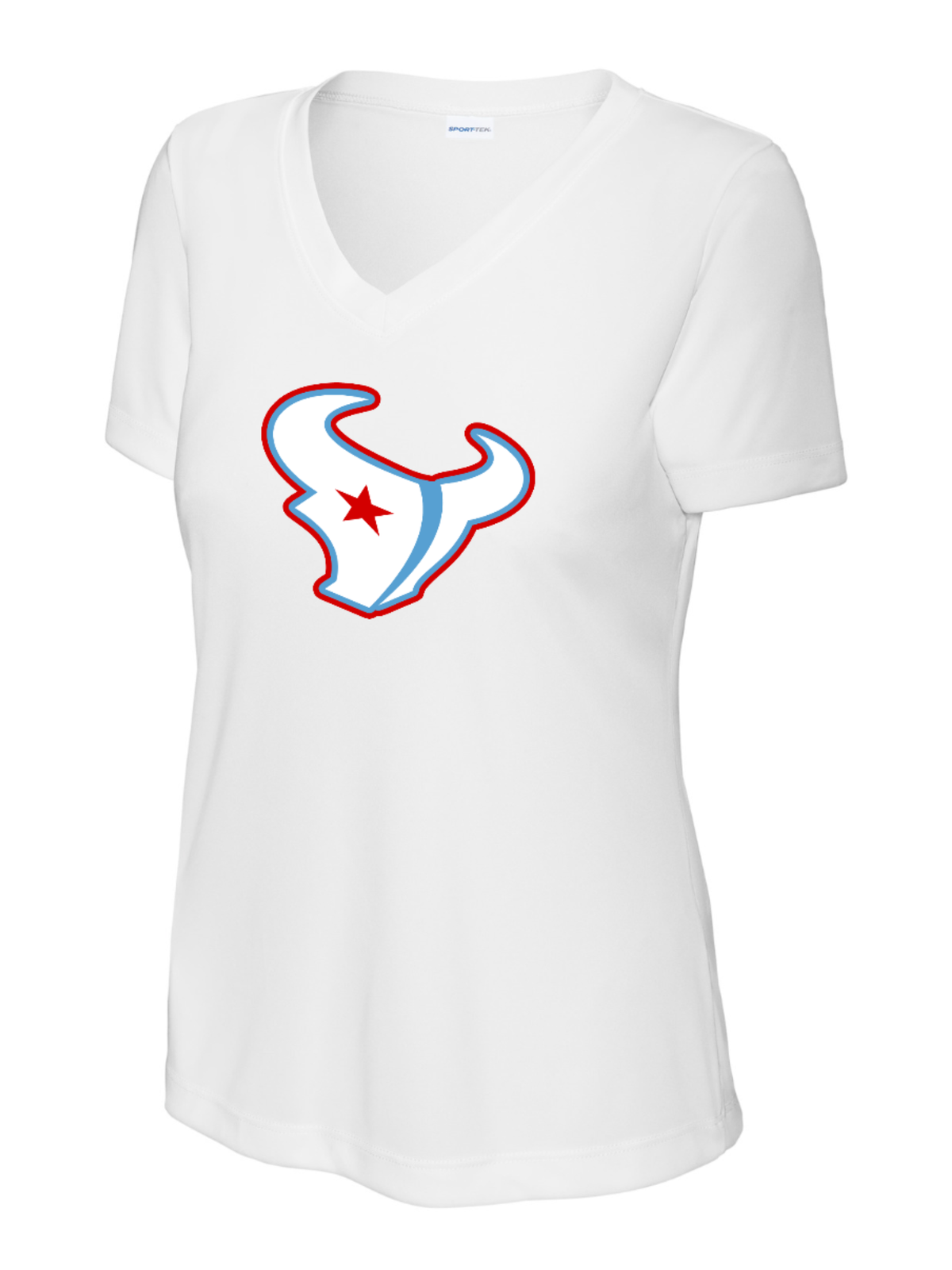 Pearland Texans - Texans Logo Ladies V-neck