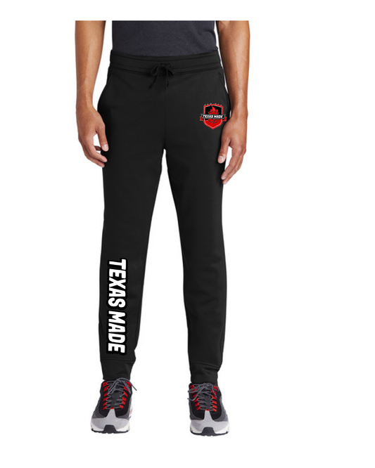 Texas Made-  Black Performance  Joggers