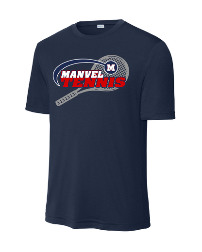 Manvel Tennis-  Manvel Tennis Short Sleeve Performance Tee